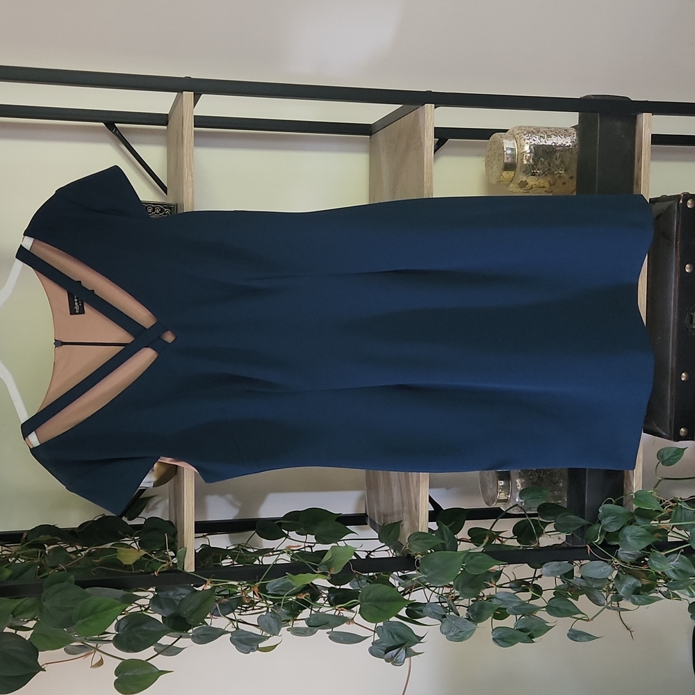 NWOT Blue Green Dress
